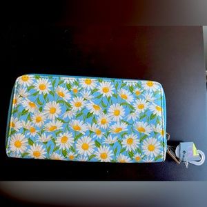 NOBO No Boundaries Daisy Zip Around Wallet